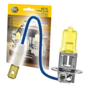 Hella H3 YL front packaging showing twin blister pack and model