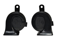 HELLA trumpet horn side profile illustrating sturdy build and fit