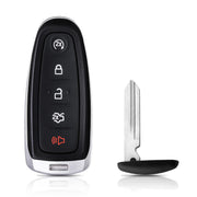 HelloAuto front view key fob showing 5 buttons and clean styling for easy control
