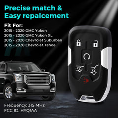HelloAuto rear label with FCC HYQ1AA visible for correct fit confirmation