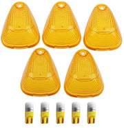 HERCOO front view of five amber lenses showing OEM fit and immediate visual upgrade