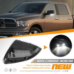 HERCOO side profile detail of ABS housing, durable protection against impacts