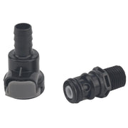 Heurofosh front view showing male and female connectors for quick leak-free connections