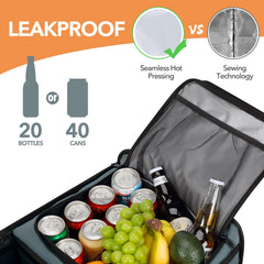 HEYTRIP 600D fabric close-up highlighting water-resistant finish and easy-to-clean durability