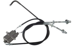 HGC front brake cable installed on Yamaha Moto 4 demonstrating correct routing