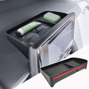 HGWEI front view of dash organizer showing clean fit and immediate access