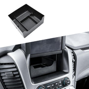 HGWEI front view of center console organizer showing neat compartments and quick access