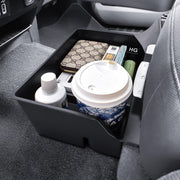 HGWEI front view of installed tray showing seamless OEM fit and added storage