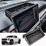 HGWEI front view installed in Tacoma showing neat concealment and tidy dashboard
