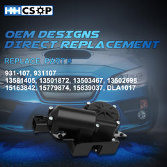 HHCSOP installed on rear hatch demonstrating restored latch operation benefit