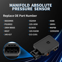HHCSOP MAP sensor connector detail highlighting plug shape for easy fitment