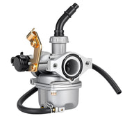 HIAORS PZ19 front view showing carburetor ready to replace OEM part