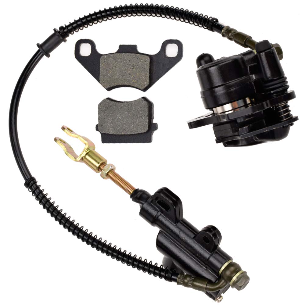 HIAORS front view of rear brake assembly showing ready-to-install benefits