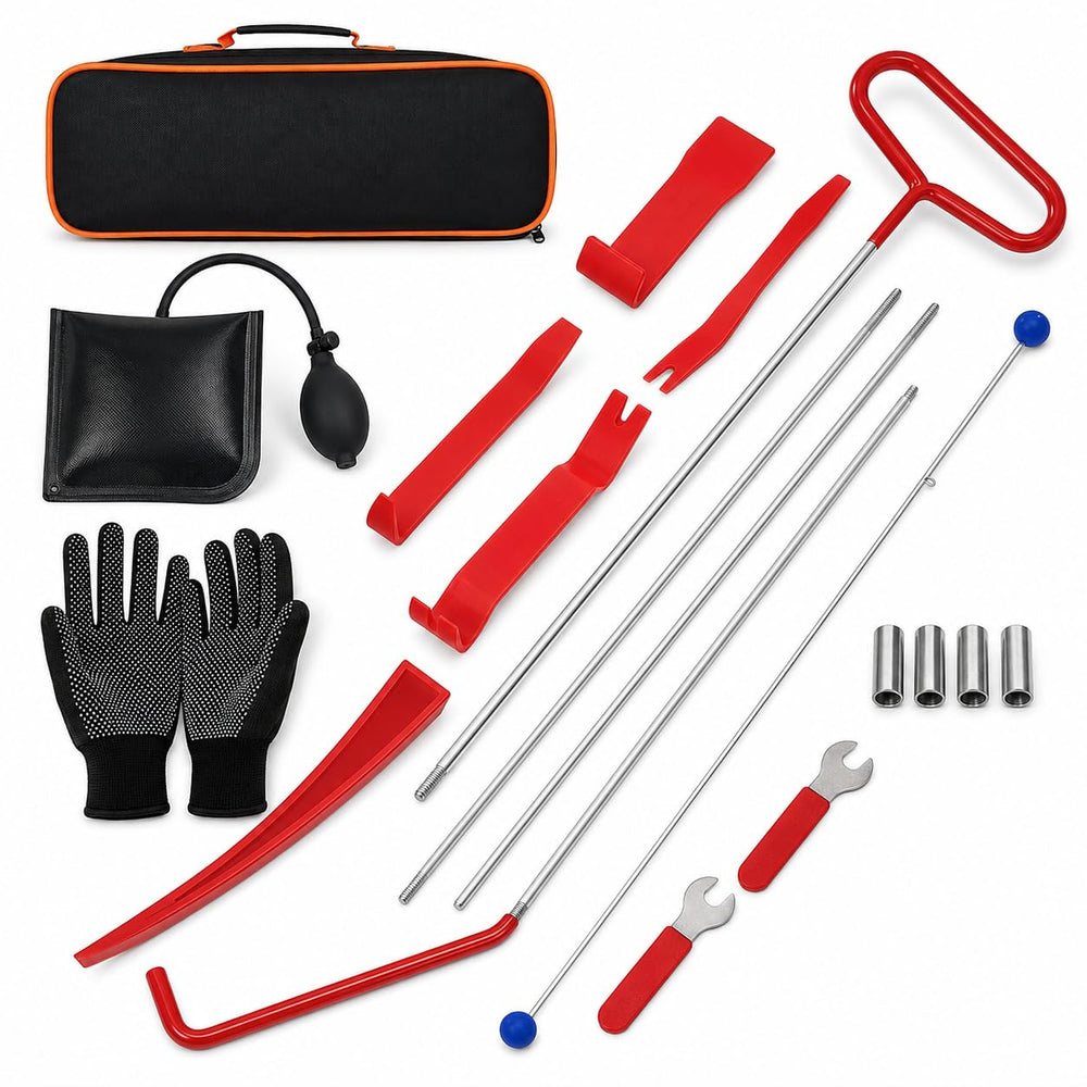 HIGH & SKY kit front view showing all 17 pieces ready for use