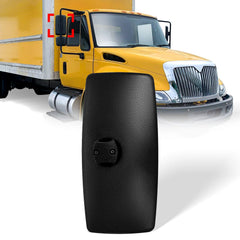 High Soar front view mirror showing full shape and factory styling for improved visibility