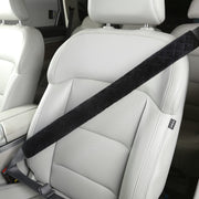 HighnessHwoo front packaging displaying the 25.5in seatbelt cover and benefits