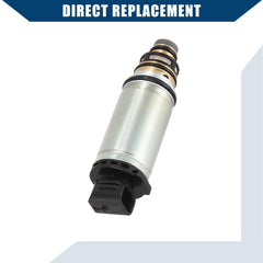 Hihaha valve installed on a Nissan Altima compressor demonstrating correct fit