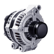 Hikevent front view alternator showing clean casting and mounting points for easy replacement