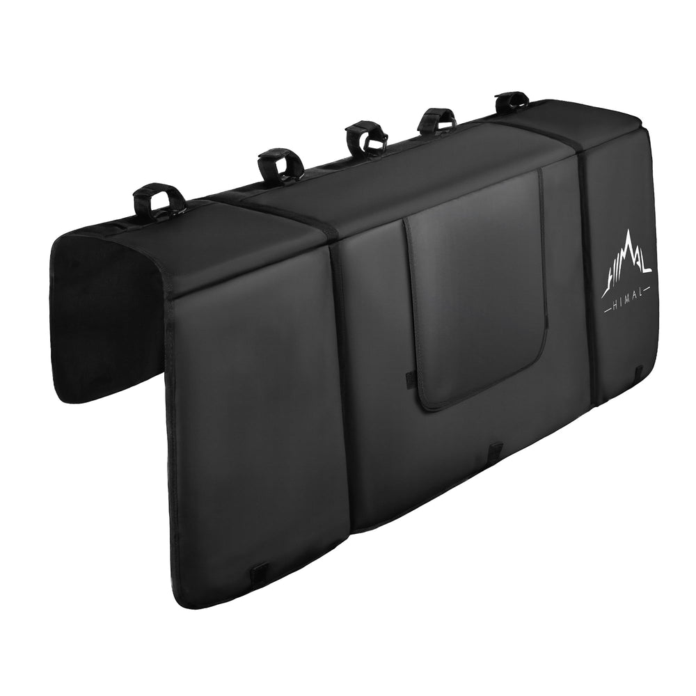 Himal Outdoors front view of tailgate pad showing full coverage and protection