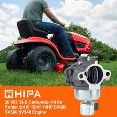 Hipa carburetor float bowl closeup highlighting zinc-plated bowl for corrosion resistance