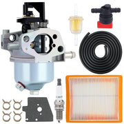 Hipa carburetor front assembly showing throttle bore and ports for easy replacement