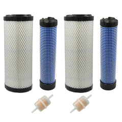 Hippotech outer filter front view showing secure fit and easy swap