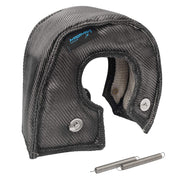 HiwowSport carbon fiber front view showing durable heat-reflecting shell and fit benefit