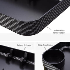 Hixuaio tray demonstrating 360° rotation for easy passenger access
