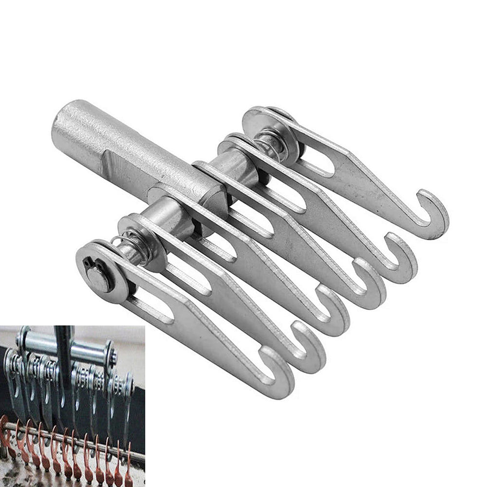HiYi front view claw attachment showing durable construction and quick coupling benefit