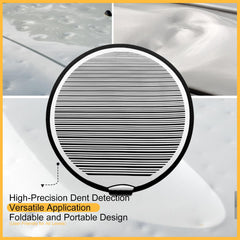 HiYi close-up of striped pattern highlighting reflection clarity for accurate detection