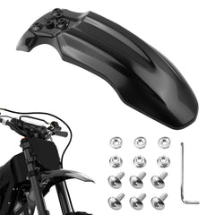 Hizoncore front fender full front view showing protection and style