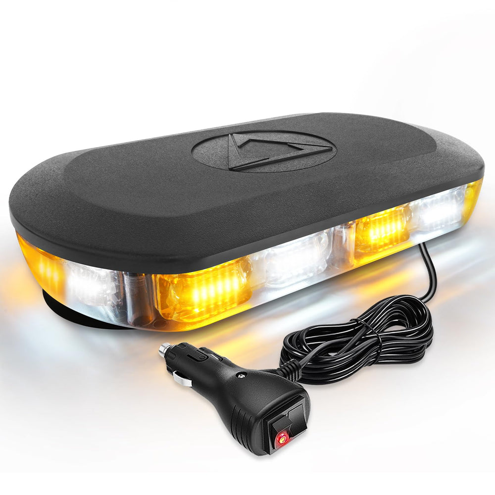 HLauto 700A front view showing amber and white LEDs for high-visibility