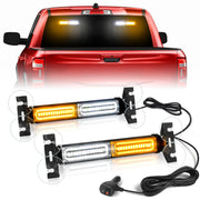 HLauto front view light bar showing LEDs and compact profile for high visibility