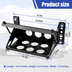 HLTIT tray ventilation holes detail for cooler battery operation