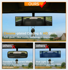 HmmtyRack edge profile highlighting HD glass clarity advantage
