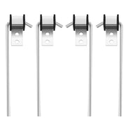 HNeekyr front view of four hanger rods showing complete package and convenience