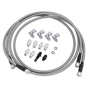 HNeekyr full kit laid out showing hoses and adapters for easy identification and installation benefit