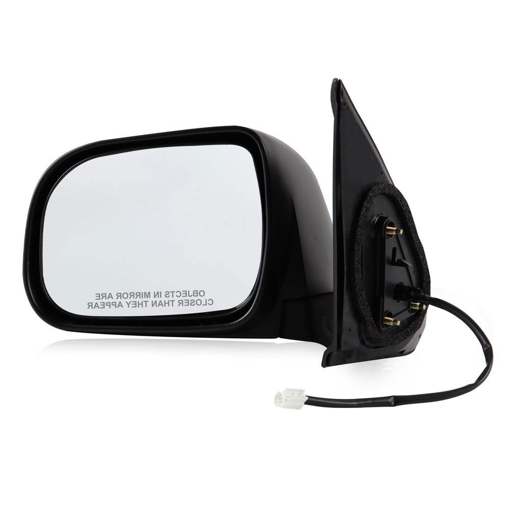 Hoiedt left side mirror front view showing clean finish and accurate fit