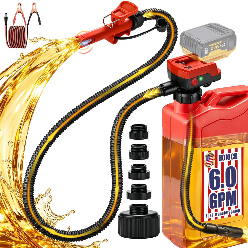 Hoiock front view of pump showing compact design and easy grip benefit