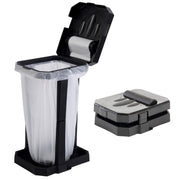 HolaKit front view of trash can, clear organization for campsite cleanup