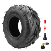 HOLATO front tire profile showing tread and shape for improved traction
