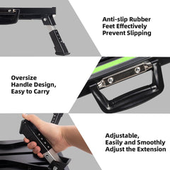 Homeon Wheels close-up of reflective strip improving nighttime visibility and safety