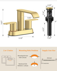 Homevacious waterfall flow closeup demonstrating smooth cascade and reduced splashing benefit