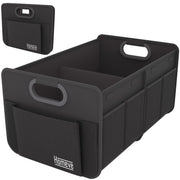 Homeve front view of organizer showing structured compartments and capacity