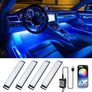 Honalia front packaging showing the durable LED car interior kit and clear contents