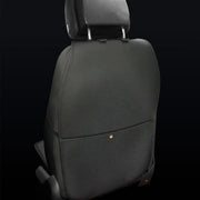 HONCENMAX front view of kick mat showing full-seat protection and sleek look
