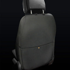 HONCENMAX front view of kick mat showing full-seat protection and sleek look