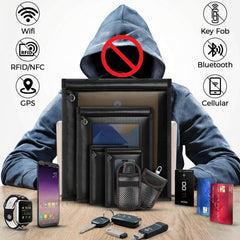 HONGDDY large pouch opened holding tablet to show signal isolation