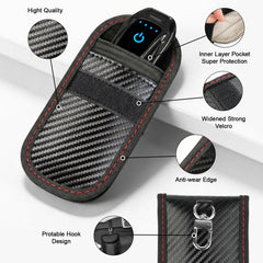 HONGDDY small pouches with passport and watch demonstrating organized protection