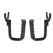 Hooke Road front grab handles packaging shot showing durable steel handles and benefits